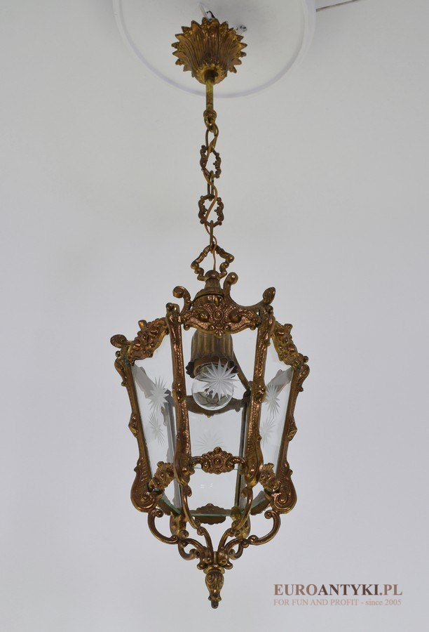 barokowa lampa schodowa